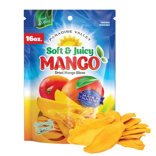 Envasado de fruta deshidratada