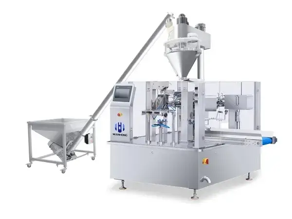 Selladora de cuatro lados para envasado de almidón